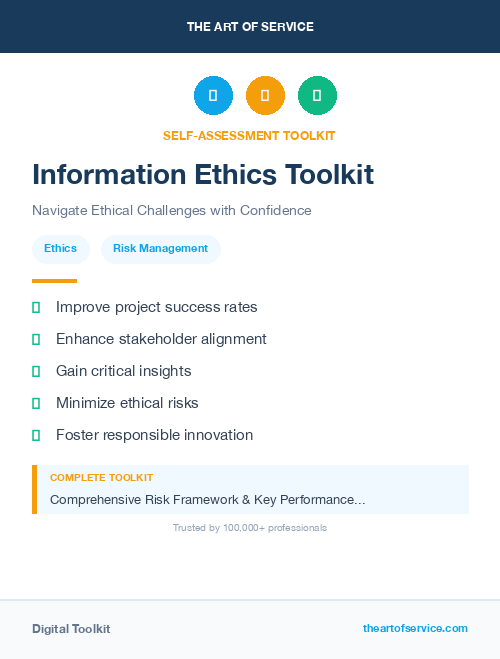 Information Ethics Toolkit