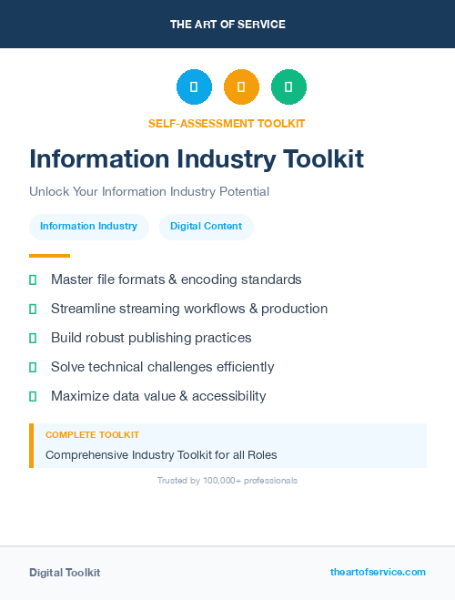 Information Industry Toolkit