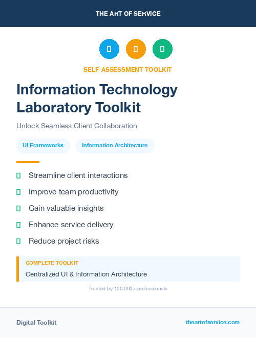 Information Technology Laboratory Toolkit