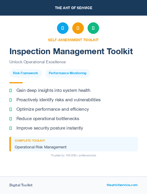 Inspection Management Toolkit