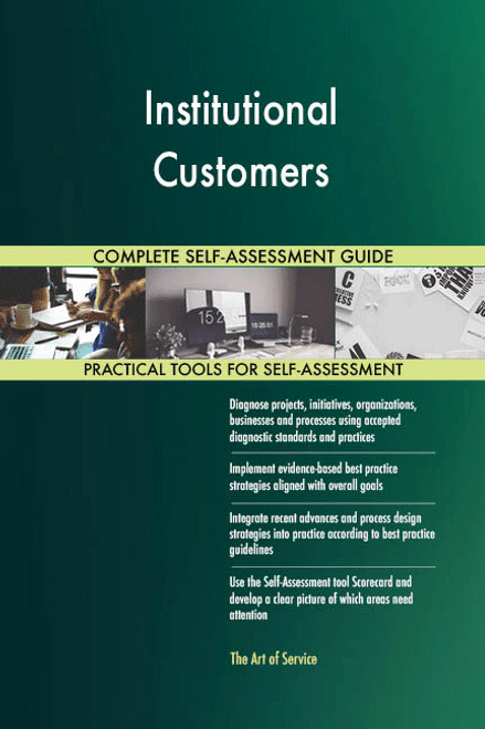Institutional Customers Toolkit