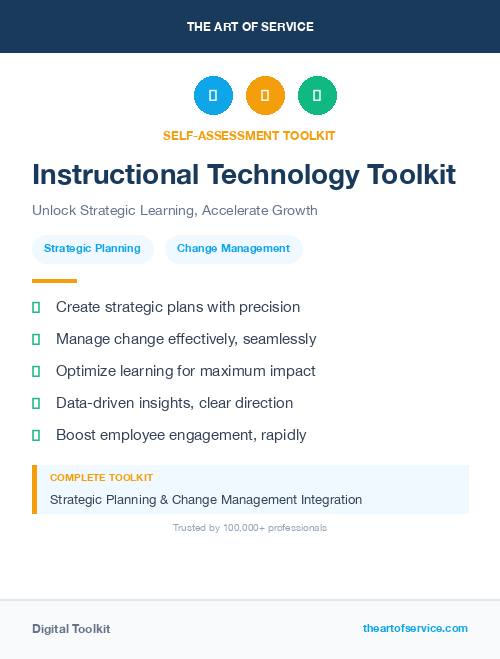 Instructional Technology Toolkit