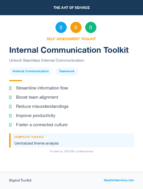 Internal Communication Toolkit