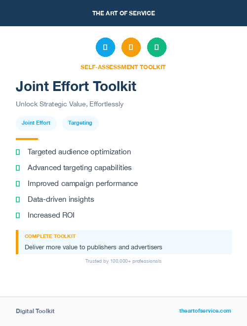 Joint Effort Toolkit