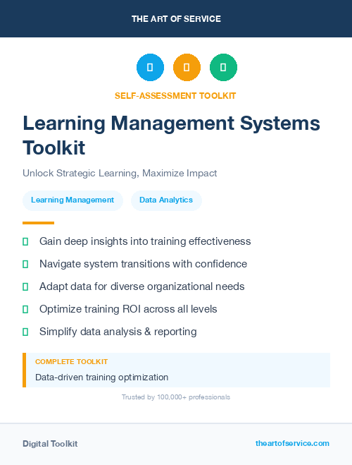 Learning Management Systems Toolkit