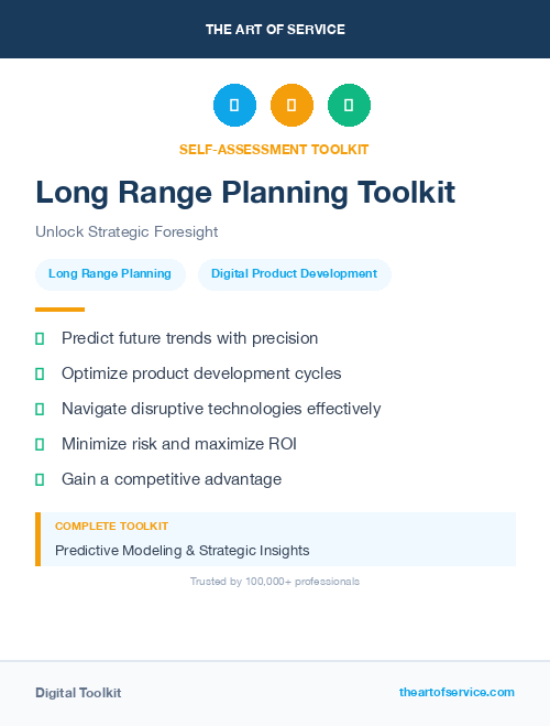 Long Range Planning Toolkit
