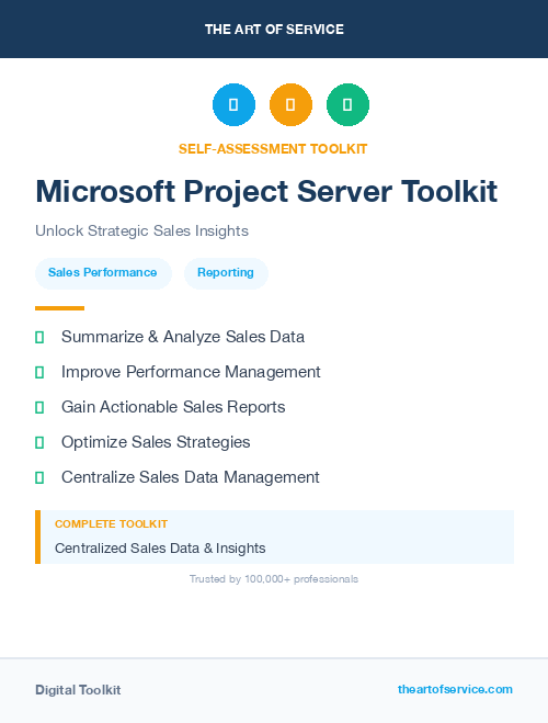 Microsoft Project Server Toolkit