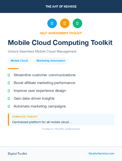 Mobile Cloud Computing Toolkit