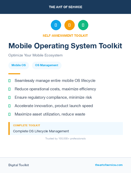 Mobile Operating System Toolkit