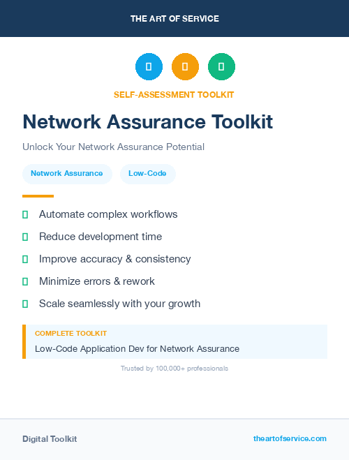 Network Assurance Toolkit