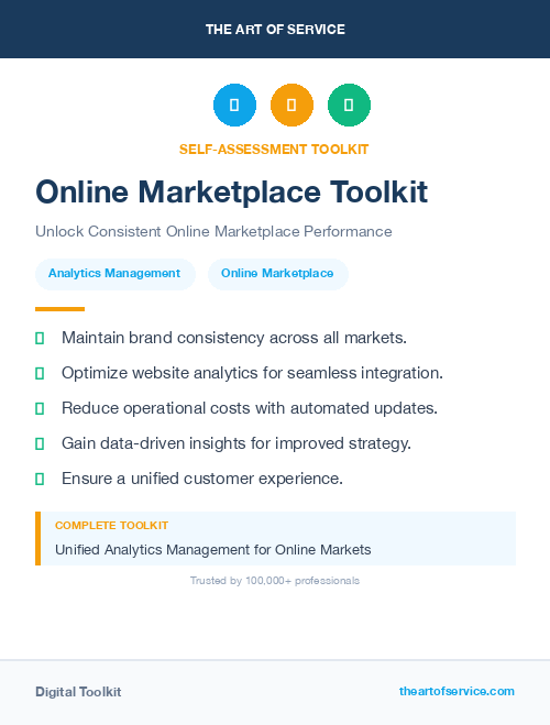 Online Marketplace Toolkit