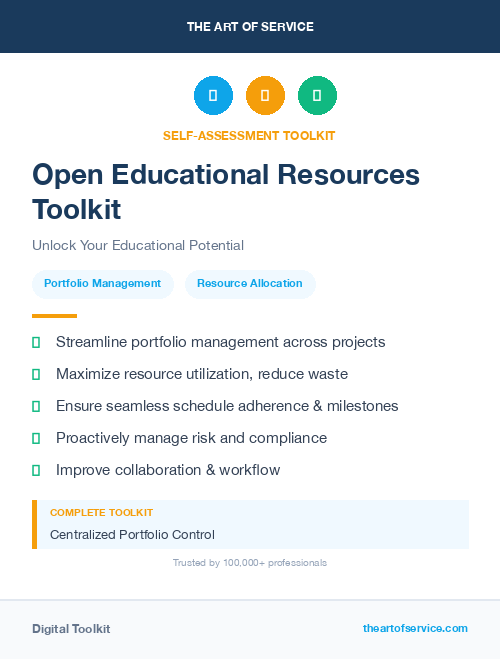 Open Educational Resources Toolkit