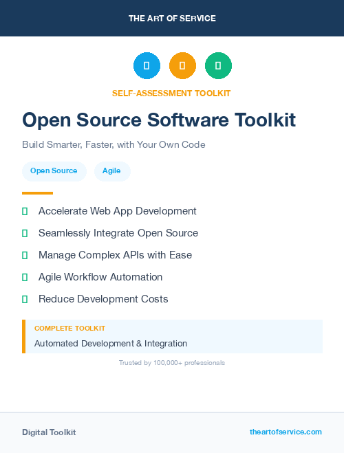 Open Source Software Toolkit