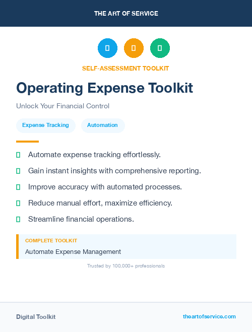 Operating Expense Toolkit