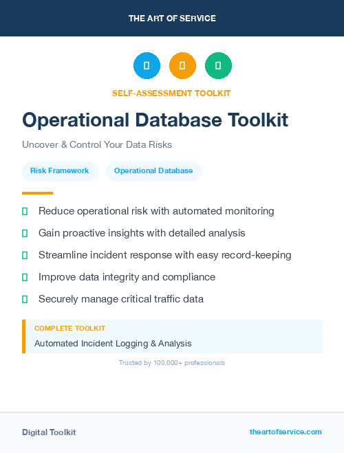 Operational Database Toolkit