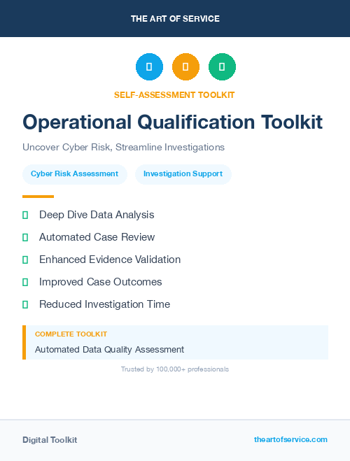 Operational Qualification Toolkit