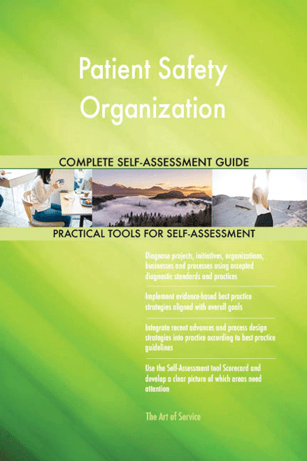 Patient Safety Organization Toolkit