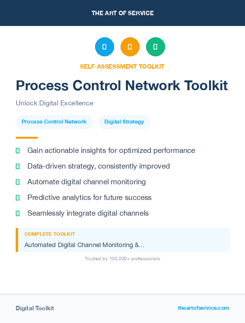 Process Control Network Toolkit