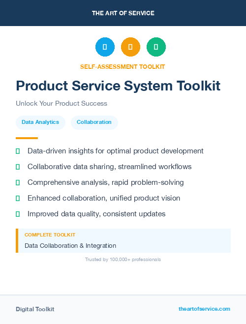 Product Service System Toolkit