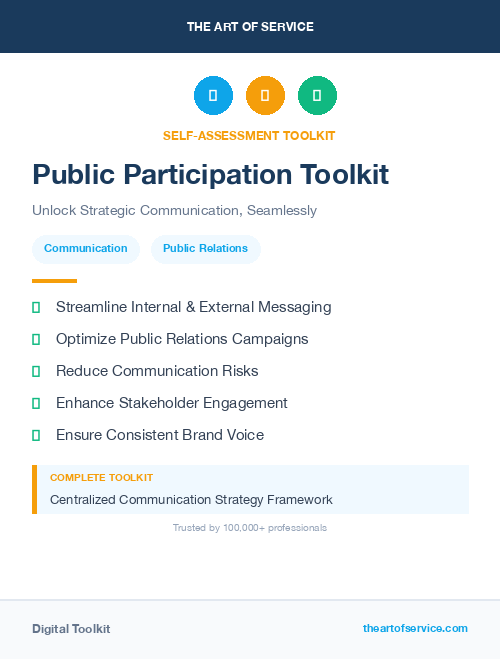 Public Participation Toolkit