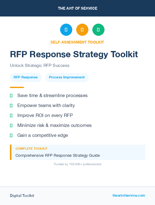 RFP Response Strategy Toolkit