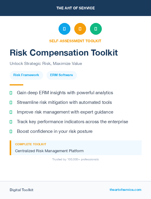 Risk Compensation Toolkit