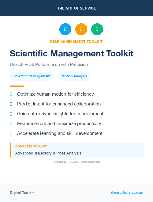 Scientific Management Toolkit