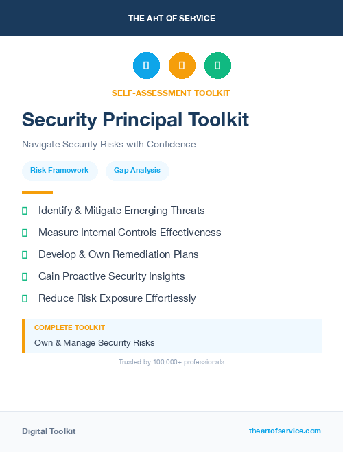 Security Principal Toolkit