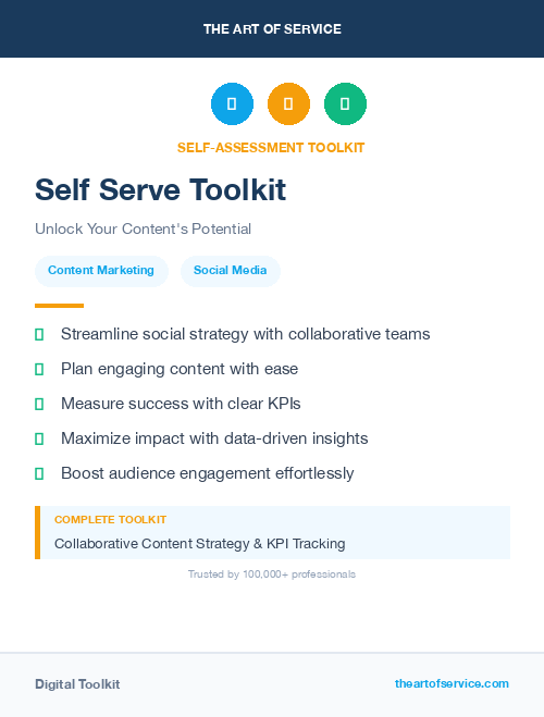 Self Serve Toolkit