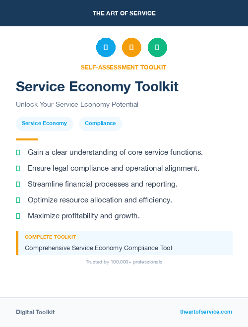 Service Economy Toolkit