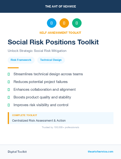 Social Risk Positions Toolkit