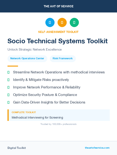 Socio Technical Systems Toolkit