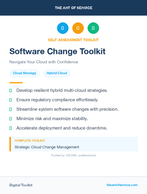 Software Change Toolkit