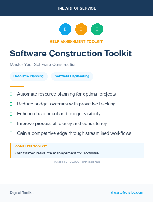 Software Construction Toolkit