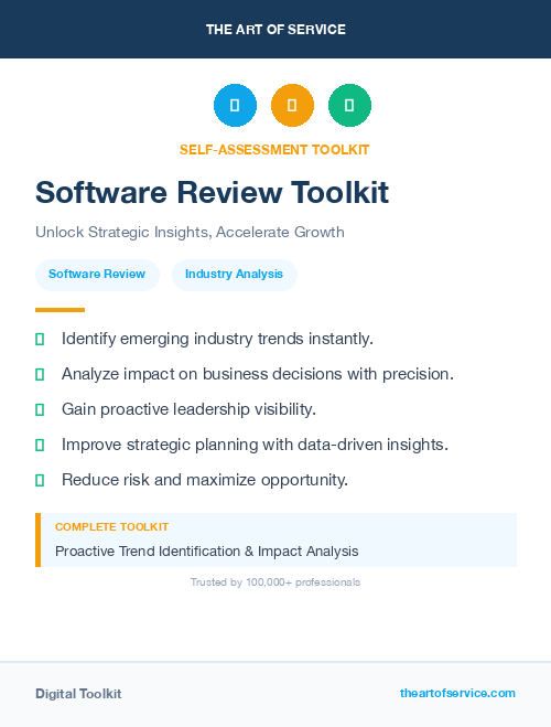 Software Review Toolkit