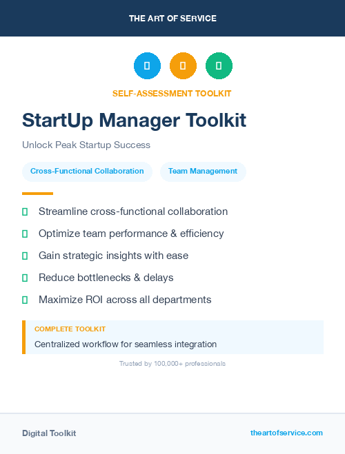 StartUp Manager Toolkit