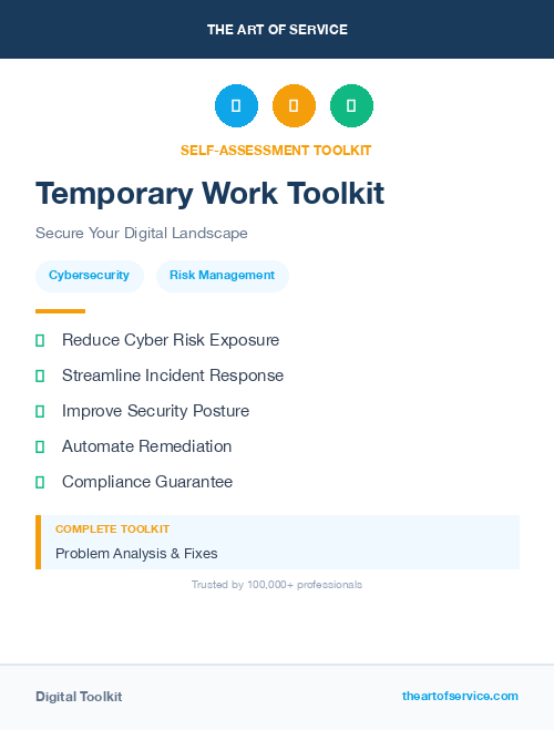 Temporary Work Toolkit