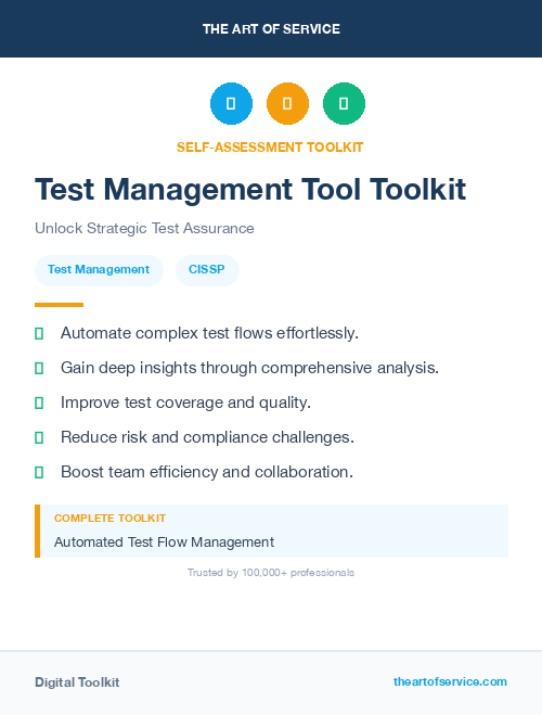 Test Management Tool Toolkit
