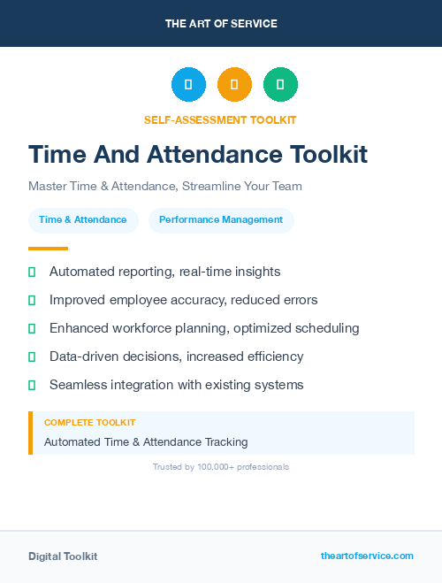 Time And Attendance Toolkit