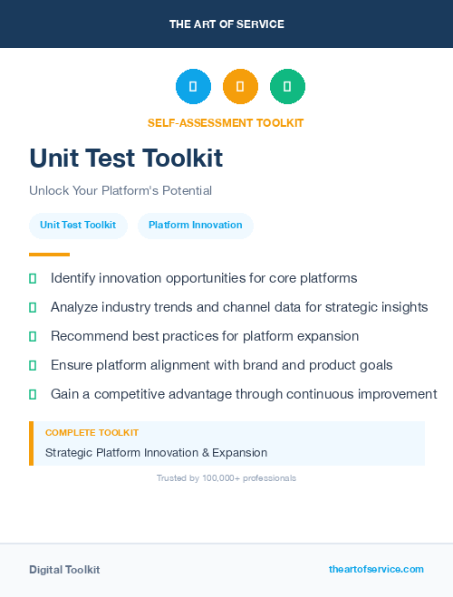 Unit Test Toolkit