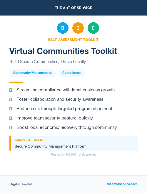 Virtual Communities Toolkit