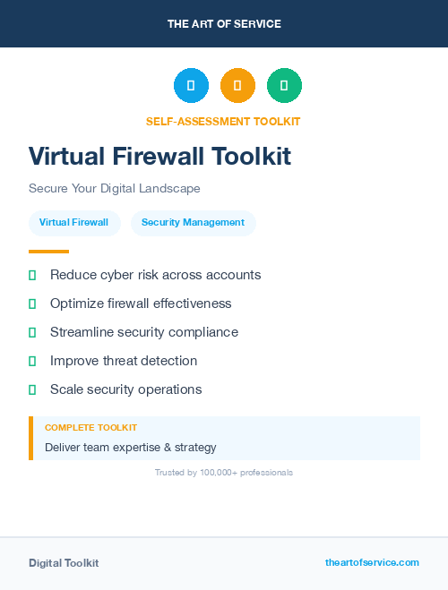 Virtual Firewall Toolkit