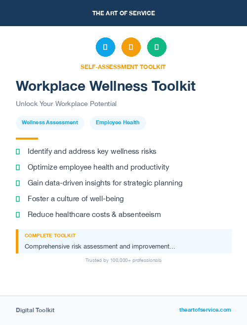 Workplace Wellness Toolkit