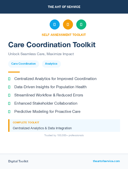 Care Coordination Toolkit
