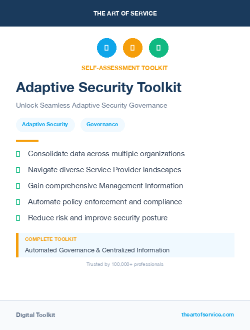 Adaptive Security Toolkit