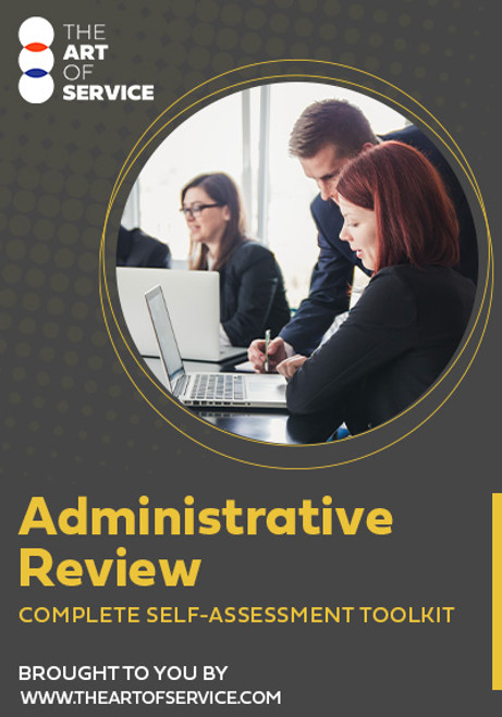 Administrative Review Toolkit