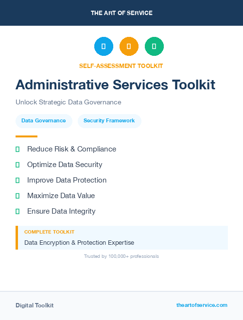 Administrative Services Toolkit