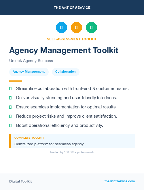 Agency Management Toolkit