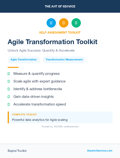 Agile Transformation Toolkit