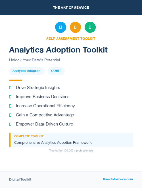 Analytics Adoption Toolkit